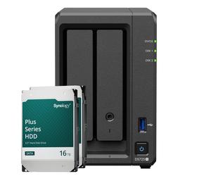 Synology DS725+ 32TB Plus HDD NAS bundle NAS incl. 2 discos duros SATA de 3,5 pulgadas Synology Plus de 16 TB