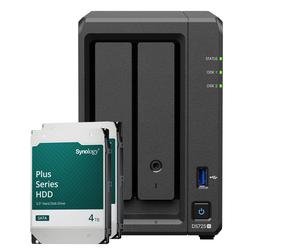 Synology DS725+ 8TB Plus HDD NAS bundle NAS incl. 2 discos duros SATA de 3,5 pulgadas Synology Plus de 4 TB