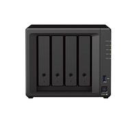 Synology DS923+ (8G RAM) 4-Bay Diskstation NAS (AMD Ryzen™ 4 Threads R1600 Dual-Core 2xRJ-45 1GbE puerto LAN) Paquete con 4 x 8TB Seagate IronWolf NAS HDD