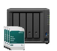 Synology DS925+ 16TB Plus HDD NAS Bundle NAS incl. 4 discos duros SATA de 3,5 pulgadas Synology Plus de 4 TB