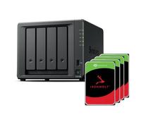 Synology DS925+ Bundle 32TB Seagate (Ironwolf 4X 8TB) 4Bay Desktop NAS, 2.5 GbE, 4 GB de RAM