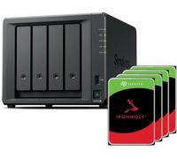 Synology DS925+ Bundle Seagate 16TB (Ironwolf 4X 4TB) 4Bay Desktop NAS, 2.5 GbE, 4 GB de RAM