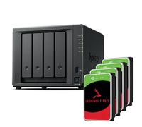 Synology DS925+ paquete Seagate (4X 4TB Seagate IronWolf Pro) 4Bay Desktop NAS, 2,5 GbE, 4 GB RAM