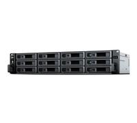 Servidor NAS Synology RS2423+ | CPU: AMD Ryzen V1780B RAM: 8GB | 2x 1GB RJ-45 1x 10GB RJ-45, 2x USB 3.2 Gen 1 | Garantía 3 años