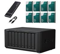 Synology Rs1226+ 2u 8-Bay 4gb Ddr4 2x Usb 3.2 2x 2.5gbe RJ-45 (rs1226+)
