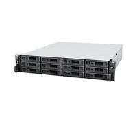 Servidor NAS Synology RS2423RP+ | CPU: AMD Ryzen V1780B RAM: 8GB | 2x 1GB RJ-45 1x 10GB RJ-45, 2x USB 3.2 Gen 1 | Garantía 3 años