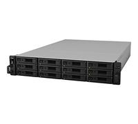 Synology RXD1215sas Unidad de Disco Multiple Negro- Cajas de Disco Duro (Unidad de Disco Duro, SSD, 96 TB, Serial Attached SCSI (SAS), 8 GB, 2.5/3.5", Negro)