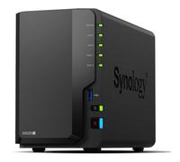 Synology Servidor NAS Disk Station DS225+ con 2 Bahías y Hasta 40TB de Almacenamiento