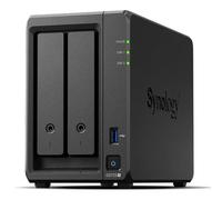 Synology Servidor NAS Disk Station DS725+ con Procesador AMD Ryzen, 2 Bahías y 2 Ranuras M.2