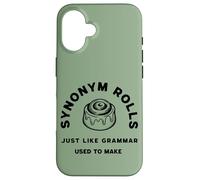 Synonym Rolls, Just Like Grammar Used to Make. Funny Dad Carcasa para iPhone 16