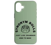 Synonym Rolls, Just Like Grammar Used to Make. Funny Dad Carcasa para iPhone 16 Plus