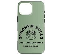 Synonym Rolls, Just Like Grammar Used to Make. Funny Dad Carcasa para iPhone 16 Pro MAX