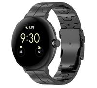 synsing Correa de reloj de metal de titanio no necesita herramientas, compatible con Google Pixel Watch 4/3 de 45 mm, 41 mm, repuesto de titanio compatible con Google Pixel 2 1 de 41 mm, accesorio