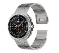 synsing Correa magnética de titanio compatible con Samsung Galaxy Watch 8 de 40 mm/44 mm/8 Classic de 46 mm, correa de repuesto para Galaxy Watch 8 para mujer, ligera, agradable al tacto