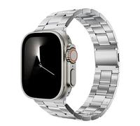synsing Correa magnética de titanio Ultra 2 no necesita herramientas, compatible con Apple Watch Ultra de 49 mm, 45 mm, 44 mm, 42 mm, 41 mm, 40 mm, 38 mm, correa de titanio para iWatch - Correa de