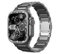 synsing Correa magnética de titanio Ultra 2 Series 10 de 46 mm compatible con Apple Watch Ultra de 49 mm, 45 mm, 44 mm, 42 mm, 41 mm, 40 mm, 38 mm, correa de metal de titanio para iWatch - Pulsera de