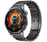 synsing Correa universal de metal de titanio de 22 mm con cierre Easyfit para Huawei GT6/GT6 Pro/GT5/4/3 Pro 46 mm, Garmin Fenix 8 47 mm/Fenix 6 Pro, forro de silicona híbrido, ligero, sin tirones en