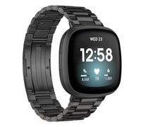 synsing No necesita herramientas, correa de titanio compatible con Fitbit Versa 4 y Sense 2, correa de metal de titanio para Fitbit Versa 3 y Versa 4 / Sense & Sense 2 accesorio