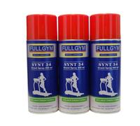 SYNT 34 GRAND SPRAY 1200 ML Lubricante multicomponente para cintas de correr en 3 latas de 400 ml, fabricado por FULLGYM especialista en lubricantes para equipos deportivos desde 1934.