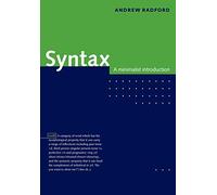 Syntax Paperback: A Minimalist Introduction (SIN COLECCION)