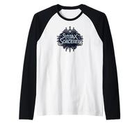 Syntax Sorcerer Code Programmer Developer Tech Camiseta Manga Raglan