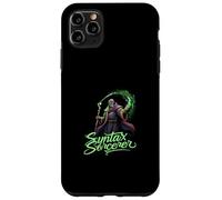 Syntax Sorcerer Coding Wizard Funny Programmer Carcasa para iPhone 11 Pro MAX