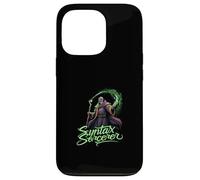 Syntax Sorcerer Coding Wizard Funny Programmer Carcasa para iPhone 13 Pro