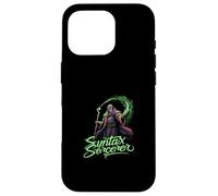 Syntax Sorcerer Coding Wizard Funny Programmer Carcasa para iPhone 16 Pro