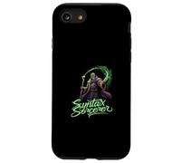 Syntax Sorcerer Coding Wizard Funny Programmer Carcasa para iPhone SE (2020) / 7/8