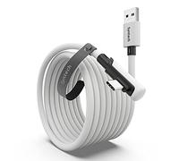 Syntech Cable Link 5m, Cable USB 3.0 a USB-C para Meta Quest 3/3S/2, Blanco