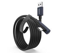 Syntech Cable Link De 3 Metros Compatible Con Oculus/Meta Quest 3/Meta Quest 3S, Quest2/Pro/Pico 4/Ultra Accesorios Y Pc/Steam Vr, Transferencia De Datos De Alta Velocidad, Negro