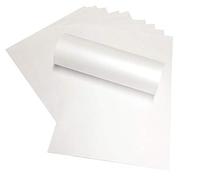 Syntego - Papel brillante blanco nacarado A4 (120 g/m², doble cara, apto para impresoras láser y inyección de tinta (50) (blanco)