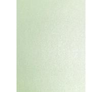 Syntego Tarjeta decorativa de doble cara verde menta nacarado efecto majestuoso 290gsm x 10 (Verde)