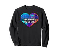 Synth Music Producer Analog Heart Digital Soul Sudadera