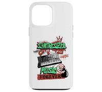 Synth-Pop música-New-Wave Dark-Wave Graffitiart Sintetizador Carcasa para iPhone 13 Pro MAX