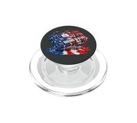Synth-Pop música-New-Wave USA Drip-Painting-Art Sintetizador PopSockets PopGrip para MagSafe