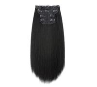 Synthetic 20inch 4PCS/set 11 Clip In On Hair Extensions Ins Straight Natural Hairpieces In For Women(Color9)