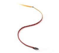 Synthetic 8 Pcs/Lot Clip-in Extensions For Women Rainbow 22 Inch Braid Hair Extension With Clip Ombre Hairpiece(G_22INCHES)