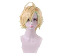 Synthetic Anime Cosplay Hair Wigs Division Rap Battle Hypnosis MIC Hihumi Izanami Blonde Green Ombre Wig +Wig Cap