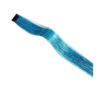 Synthetic Glitter Clip On In Hair Extensions Colored Shiny Sparkle Extension In Fake Hairpieces Fairy Tinsel Kit(Color1)