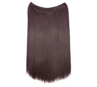 Synthetic Invisible No Clips In Hair Extensions Secret Fish Line Hairpieces Fake For Women(Color 15)