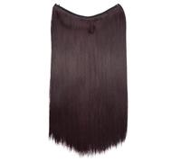 Synthetic Invisible No Clips In Hair Extensions Secret Fish Line Hairpieces Fake For Women(Color 16)