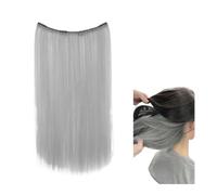 Synthetic Long Straight Clip In One Piece Hair Extension 4 Clips Inner Layer Hidden Color Wig(EX105-20-3904)