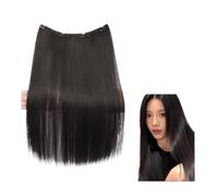 Synthetic Long Straight Clip In One Piece Hair Extension 4 Clips Inner Layer Hidden Color Wig(EX105-20-4)