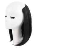 Synthetic Short Hair Pieces Invisible Clip In Pad High In Extension Fluffy Natural Wig For Women(Color-1)