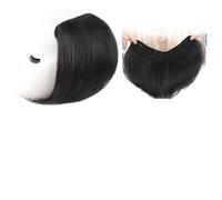Synthetic Short Hair Pieces Invisible Clip In Pad High In Extension Fluffy Natural Wig For Women(Color 16)