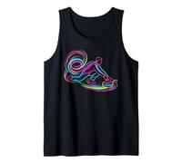Synthwave Rizado Camiseta sin Mangas