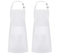 Syntus 2 Pack Aprons, Blanco Basic, 26.8 × 33.1 inch