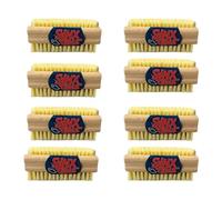 Synx Tools Cepillo de uñas juego de madera de 8 piezas - cepillos de fregar