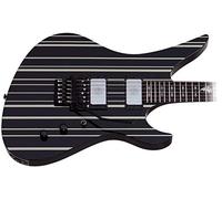 Synyster Stripes Stickers Vinyl From Body For The Guitar & Bass (plata)